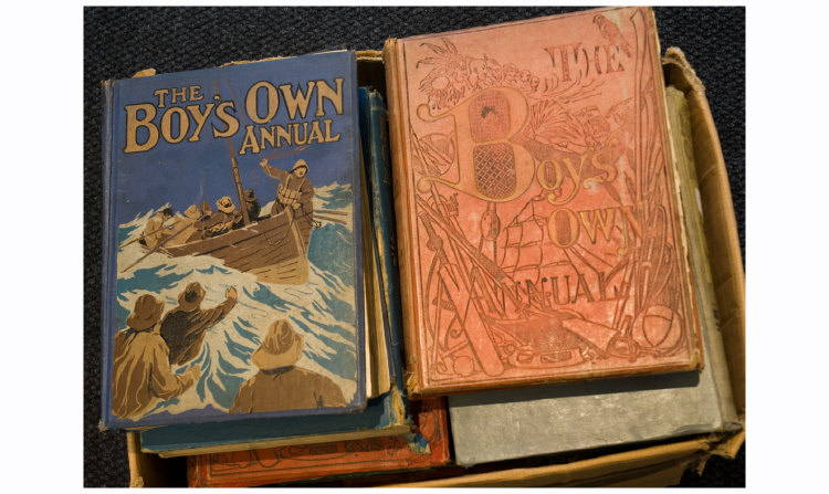 Appraisal: Books Large Collection Of Victorian Books To Include The Boys