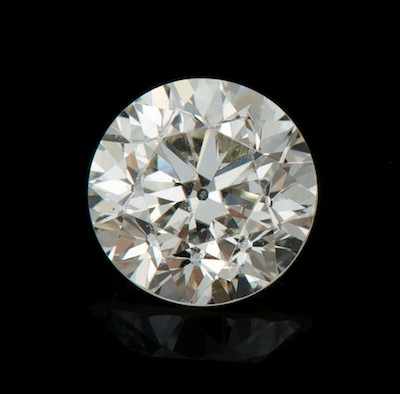 Appraisal: An Unmounted Carat Round Brilliant Cut Diamond Diamond clarity is