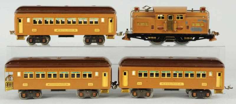 Appraisal: Lionel No Passenger Train Set American Standard gauge In baby