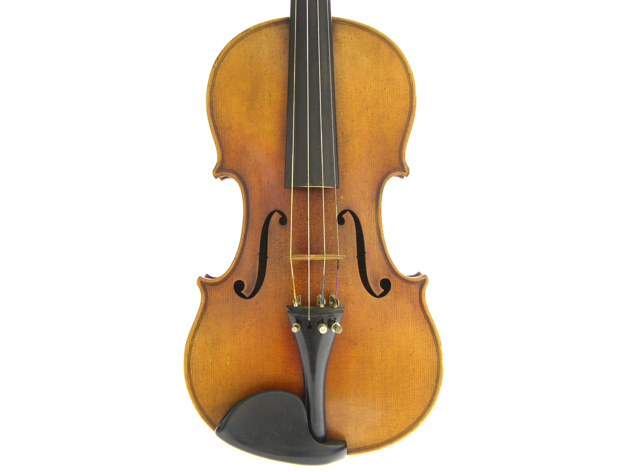 Appraisal: Good early th century violin by and labelled Ernst Heinrich