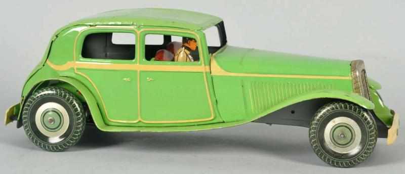 Appraisal: Tin Litho Mettoy Sedan Wind-Up Toy English Working Marked Made