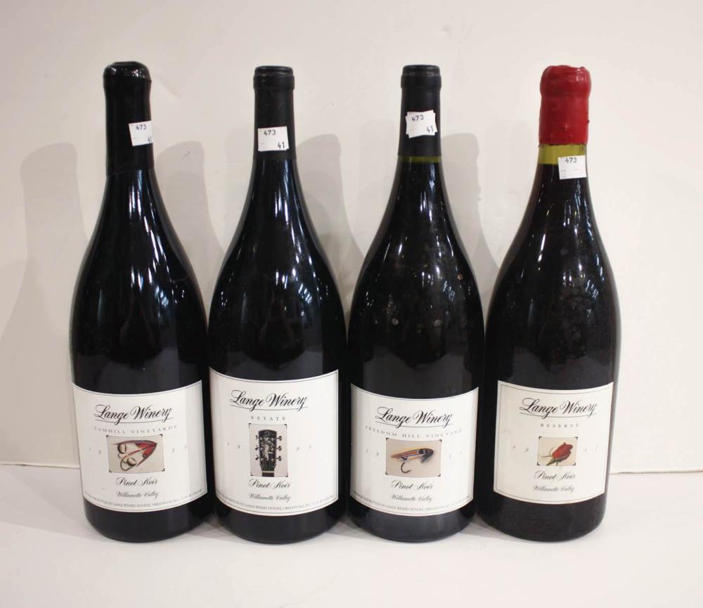 Appraisal: FORTY-ONE MAGNUM L BOTTLES OF LANGE RED WINE Willamette Valley