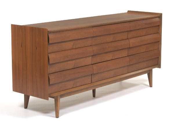 Appraisal: LANE MID CENTURY MODERN FIRST EDITION DRESSER CA S H