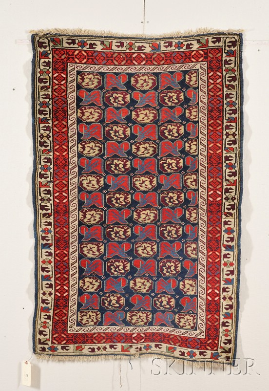 Appraisal: Seichour Rug Northeast Caucasus early th century small end crease