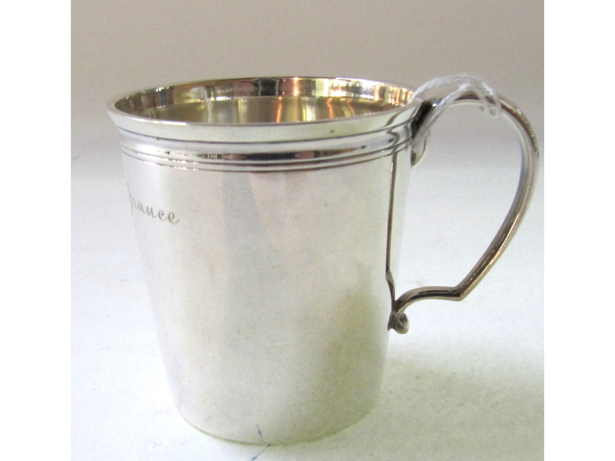 Appraisal: A silver tankard Glasgow