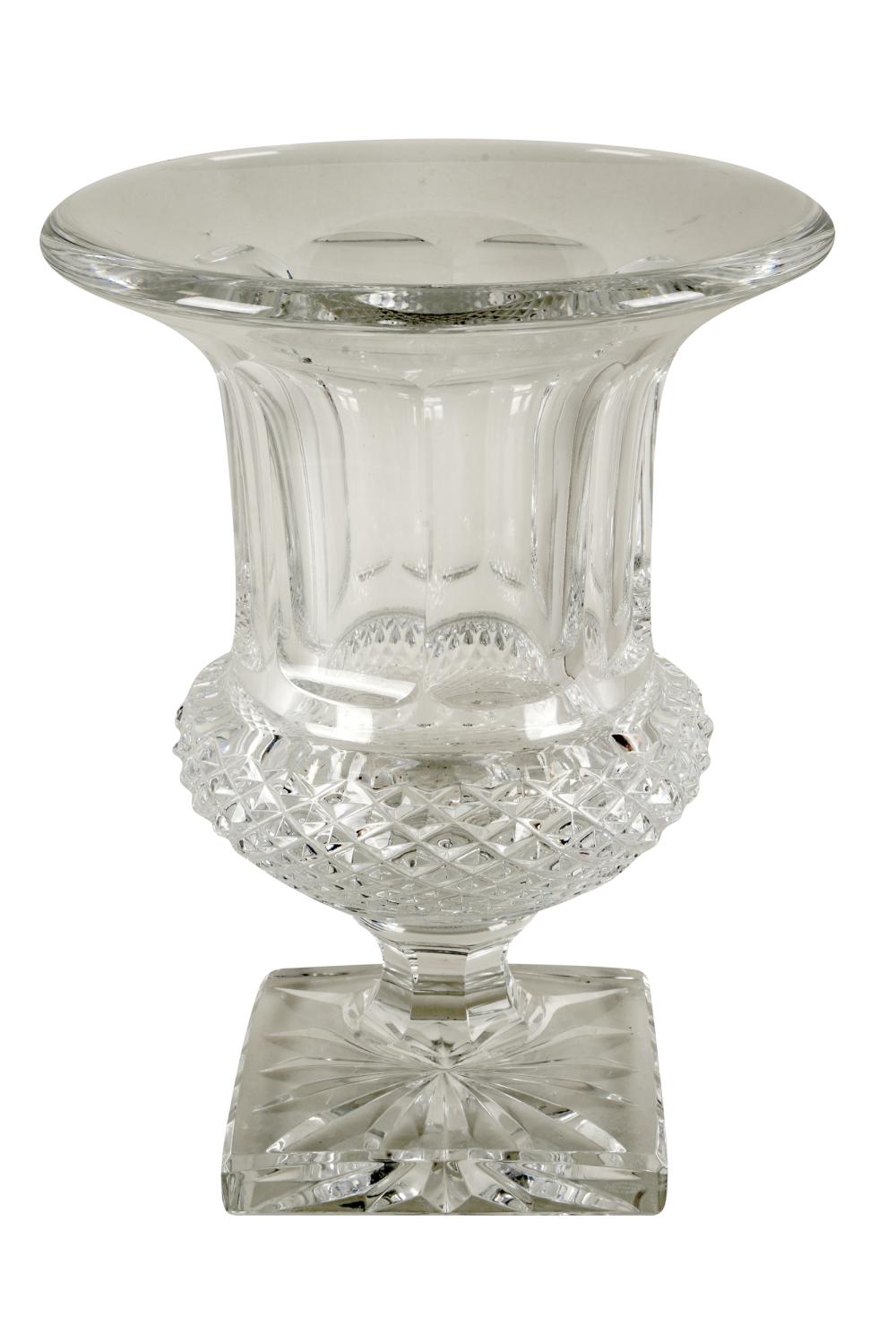 Appraisal: SAINT LOUIS CRYSTAL URNmarked to underside Condition no apparent chips