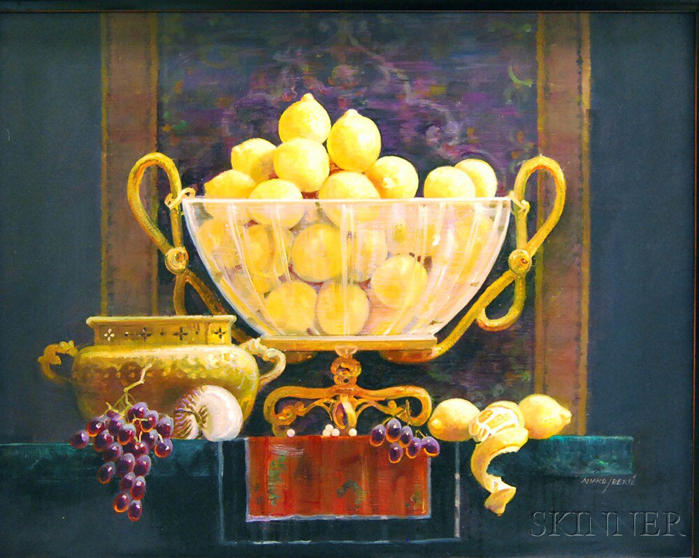 Appraisal: June Allard Bert American th st Century Still Life with