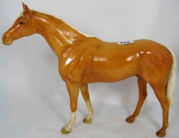 Appraisal: Beswick Large Hunter palomino chip to ear