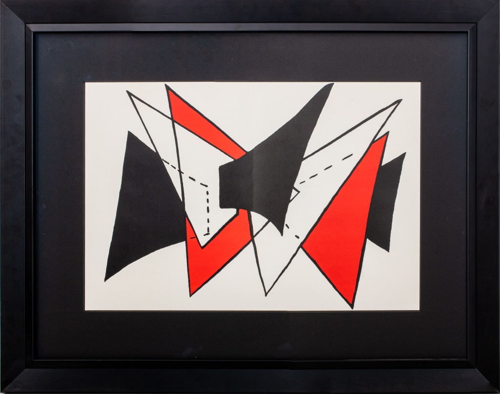 Appraisal: ALEXANDER CALDER DERRIERE LE MIRROR NO PRINT Alexander Calder American