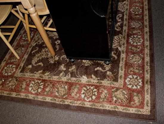 Appraisal: Machine-made rug x Estimate - No condition report supplied