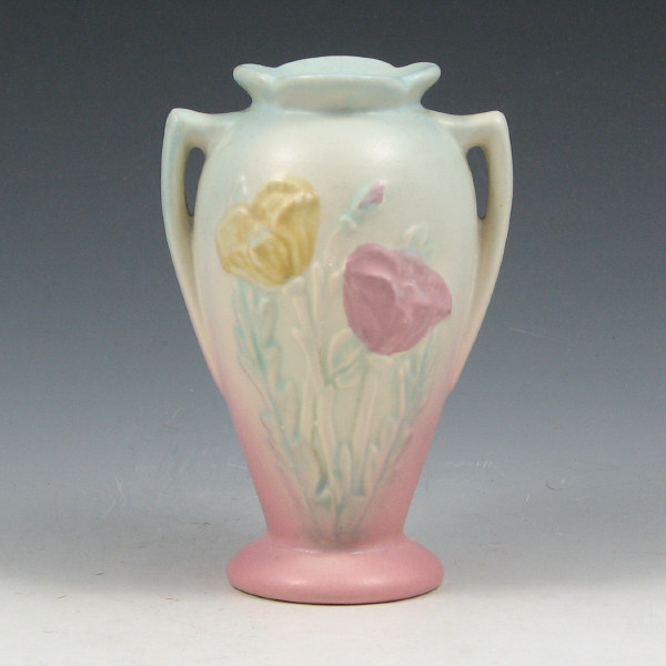 Appraisal: Hull Poppy - Vase - Mint Hull Poppy vase in