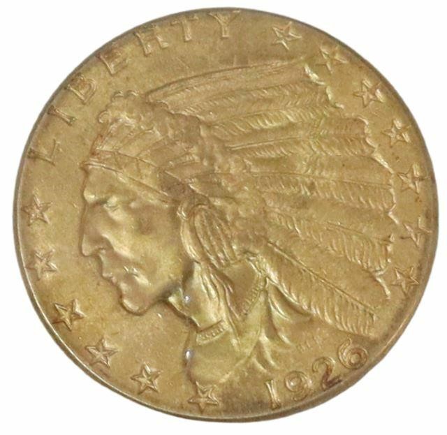 Appraisal: U S Indian Head dollar gold coin