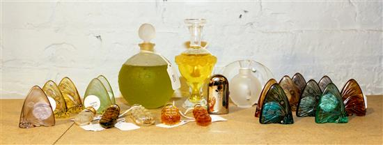 Appraisal: Sale Lot A Collection of Twenty-Two Lalique Frosted Glass Ornaments