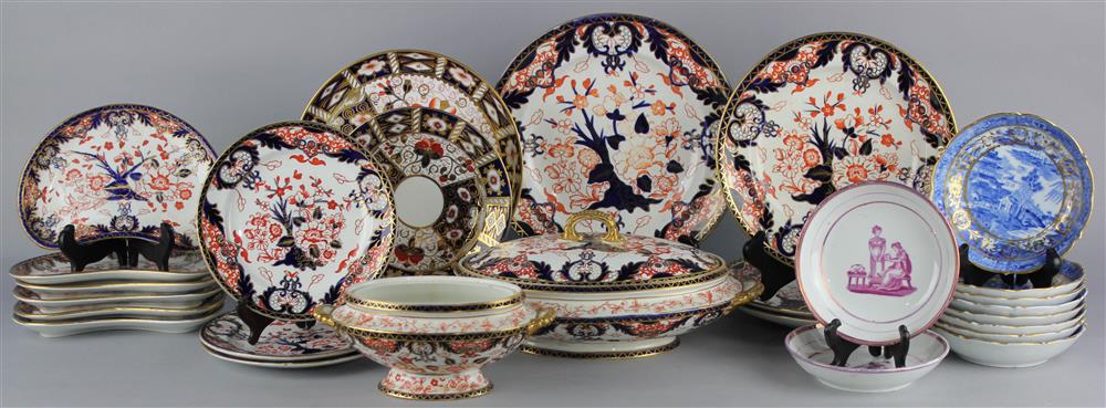 Appraisal: A QUANTITY OF ENGLISH TABLEWARES th and early th century