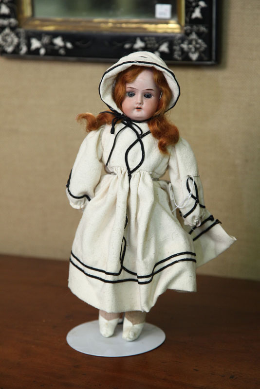 Appraisal: SMALL BISQUE HEAD DOLL Probably Armand Marseilles marked ''Germany Mabel