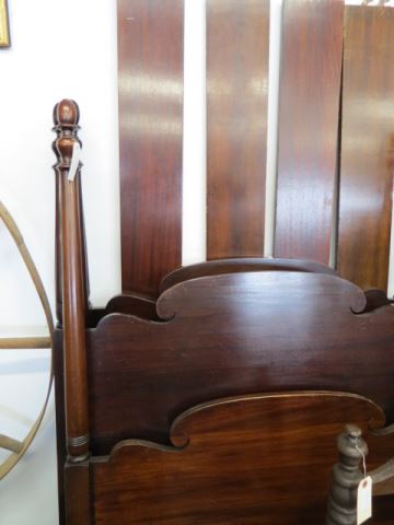 Appraisal: Pair of Mahogany Twin Beds