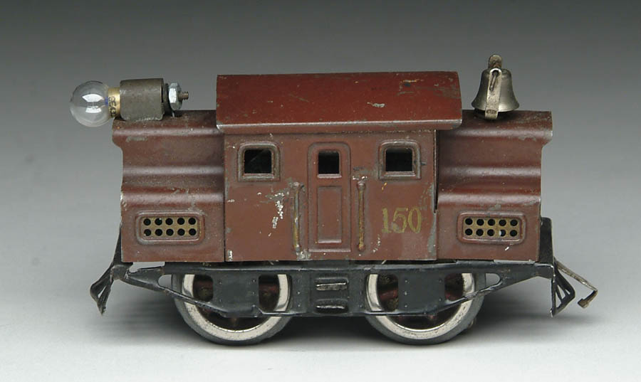 Appraisal: LIONEL EARLY LOCOMOTIVE In maroon color Hard to find color