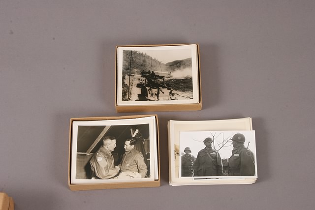 Appraisal: Grouping of x photographs taken during Korean War Images include