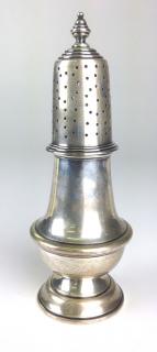 Appraisal: Black Starr Gorham sterling Paul Revere reproduction sugar caster Black