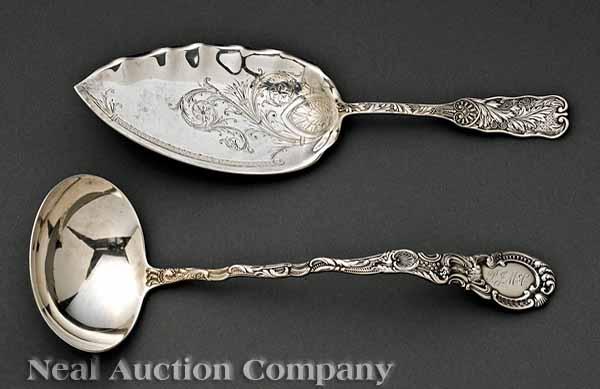 Appraisal: A Gorham Sterling Silver Fish Slice in the St Cloud