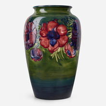 Appraisal: Moorcroft Pottery Large Anemone vase c - glazed earthenware h