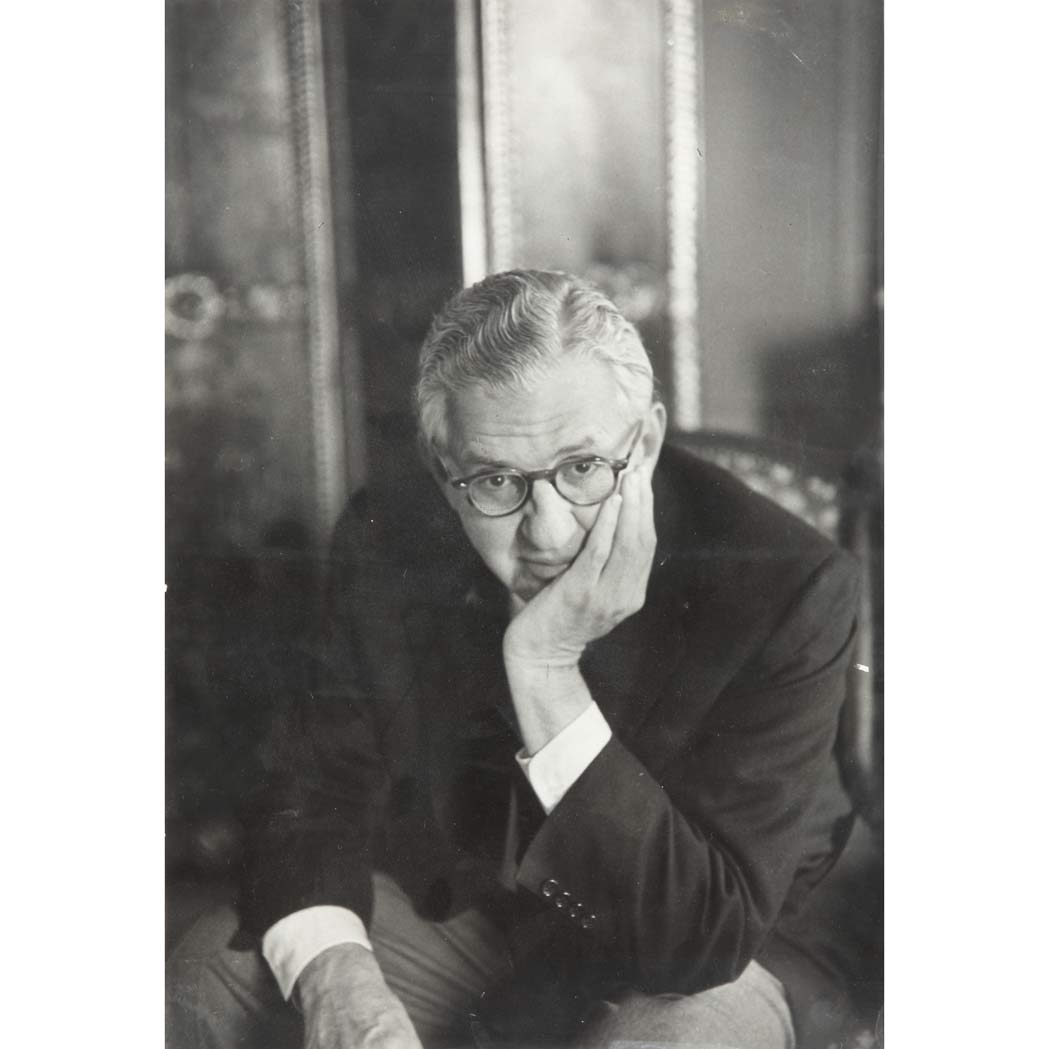 Appraisal: SELZNICK DAVID O Photograph gelatin silver print of a pensive