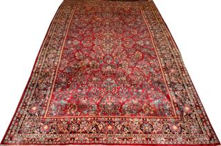 Appraisal: SAROUK PERSIAN ORIENTAL RUG CIRCA SAROUK PERSIAN ORIENTAL RUG CIRCA