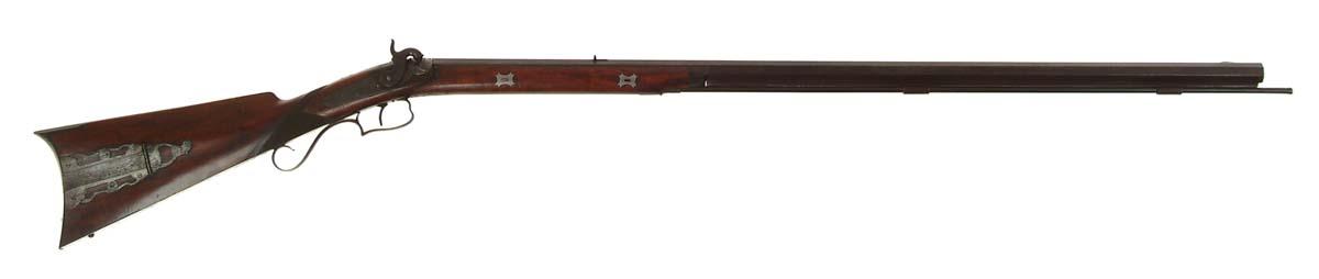 Appraisal: MCGILVRAY FINE PERCUSSION HALF-STOCK RIFLE NSN Cal - oct bbl