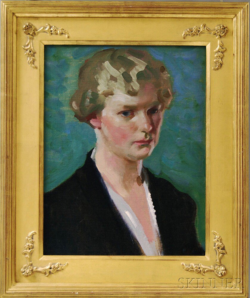 Appraisal: Charles Sydney Hopkinson American - Portrait Study of Dorothea Moore