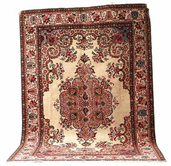 Appraisal: Persian Tabriz carpet ' '' x ' ''