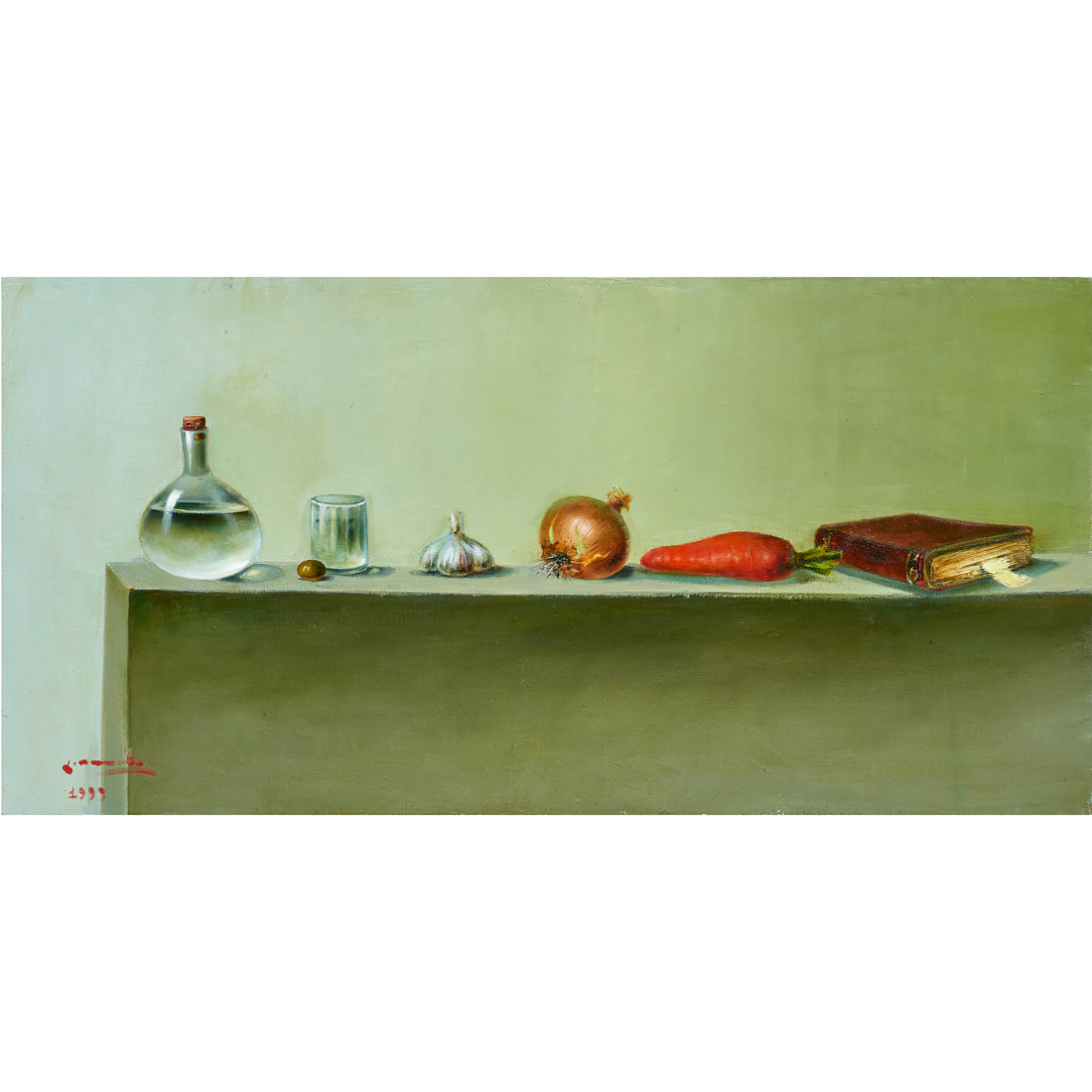 Appraisal: PAINTING KONSTANTIN TOTIBADZE Konstantin Totibadze Russian b Still Life with