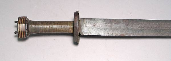 Appraisal: An eastern Tibetan sword th or th century Having a