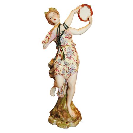 Appraisal: German Porcelain Figure of a Dancer Estimate nbsp nbsp nbsp