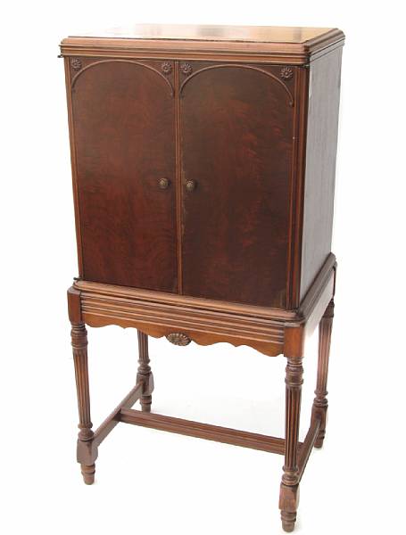 Appraisal: A Baroque style cabinet height in width in depth in