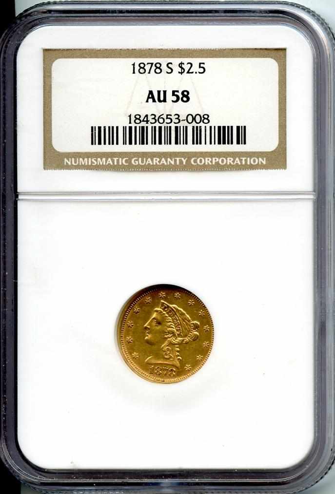 Appraisal: -S AU NGC Much of the original luster remains this