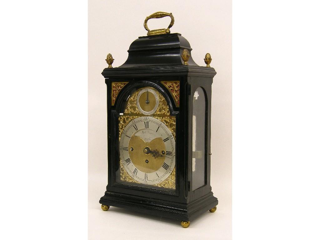 Appraisal: Carriage clock striking on a bell within an ornate brass