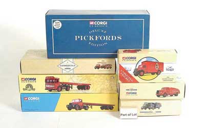 Appraisal: Corgi Classics th scale Commercials - to include Ruddles Gift