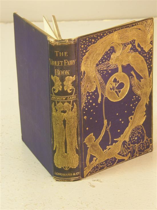 Appraisal: Lang Andrew edited by the Violet Fairy Book st edition