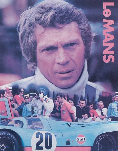 Appraisal: A 'Le Mans' promotional poster Original Cinema Center Films mounted