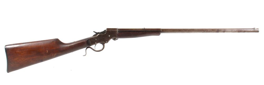 Appraisal: J Stevens A T Co Long Lever Action Rifle For