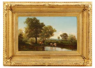 Appraisal: After George Inness Summer Landscape Oil After George Inness American