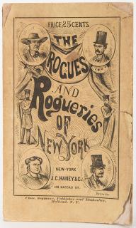 Appraisal: The Rogues and Rogueries of New-York New York J C