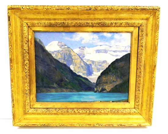 Appraisal: John Fabian Carlson Swedish-American - ''Western Lake Louise British Columbia