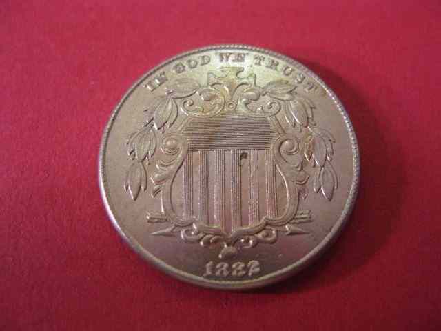 Appraisal: U S Shield Nickel gem brilliant uncirculated