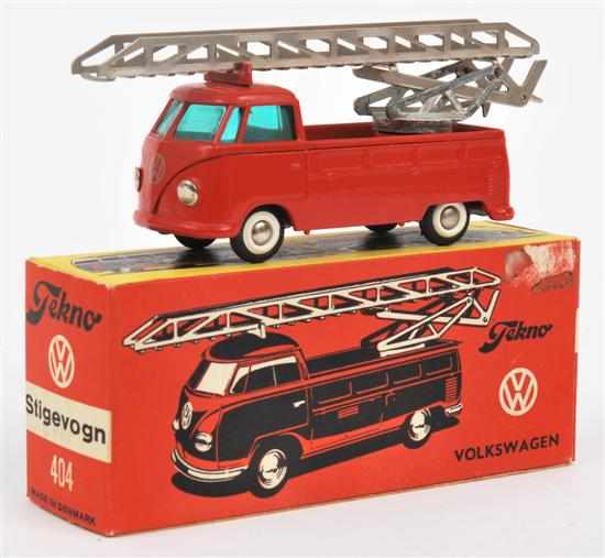 Appraisal: Tekno Volkswagen Stegvagn VW Fire Service Pick-up Truck with Turntable