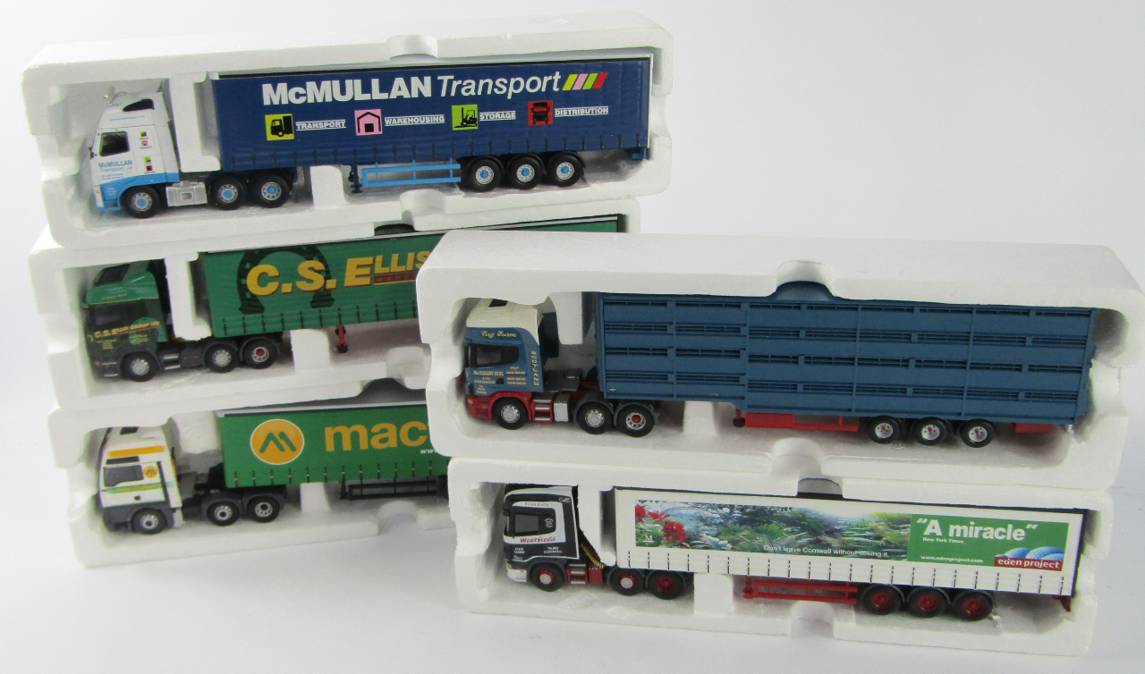 Appraisal: Corgi die cast lorries comprising MacFarlane C S Ellis Group