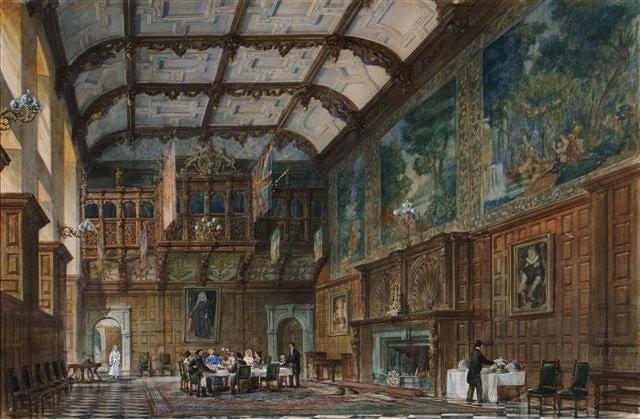 Appraisal: HENRY WILLIAM BREWER British - The Great Hall Hatfield House