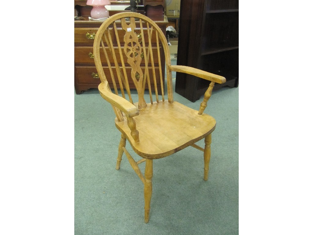 Appraisal: Windsor armchair