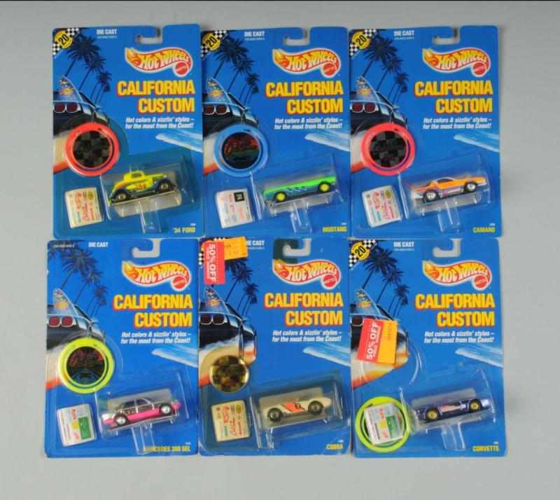 Appraisal: Lot of Mattel Hot Wheels California Customs Description Miscellaneous cars