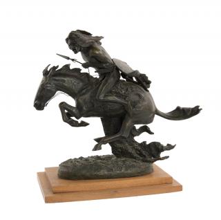 Appraisal: AFTER FREDERIC REMINGTON American AFTER FREDERIC REMINGTON American - Cheyenne